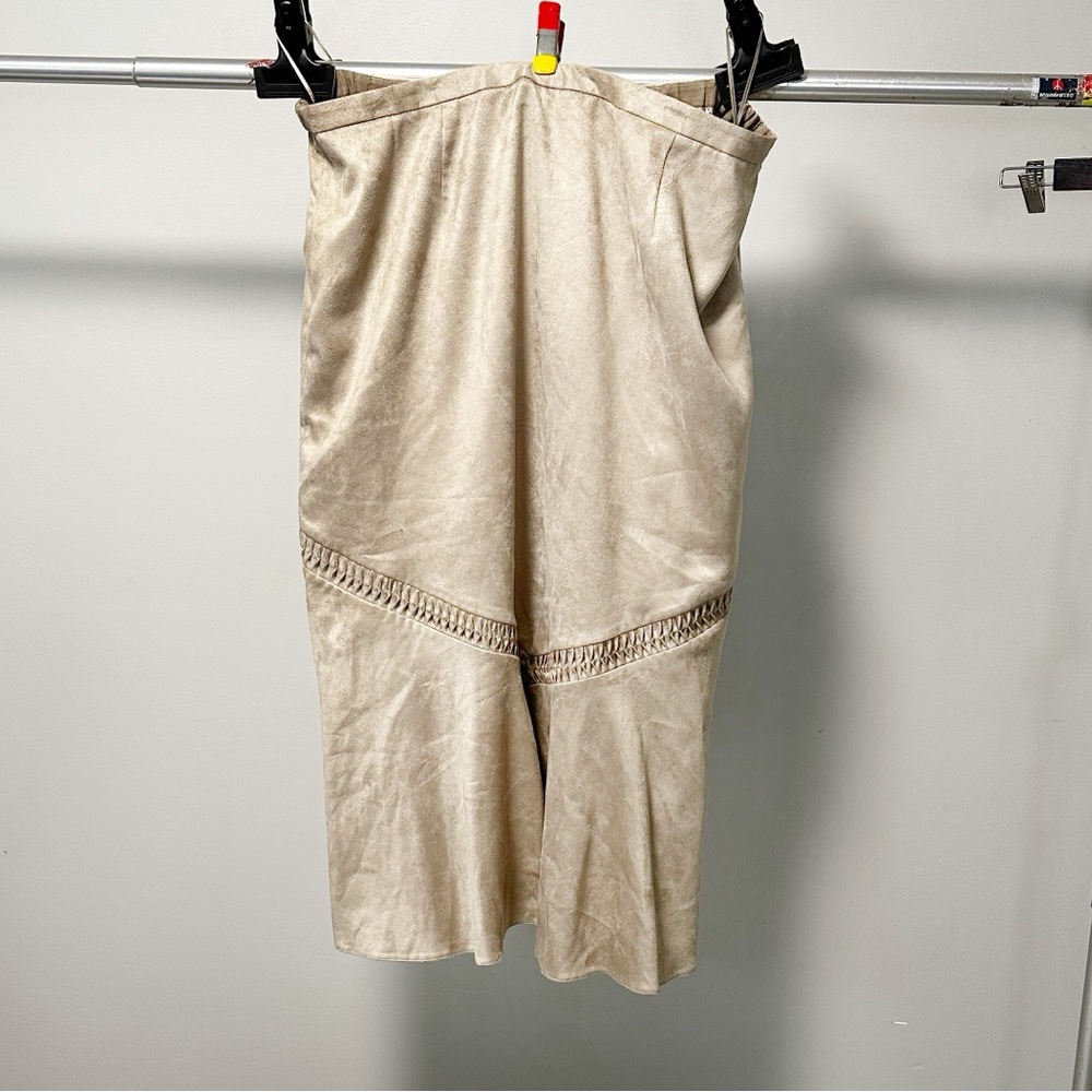 NWT Jacques Vert ultra suede skirt size 20